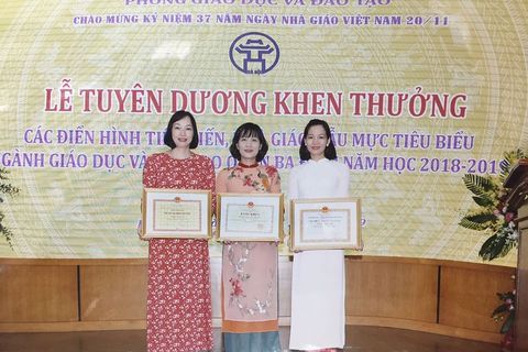 Trường mầm non Tuổi Hoa tổ chức gặp mặt tri ân ngày NHÀ GIÁO VIỆT NAM 20/11/2019